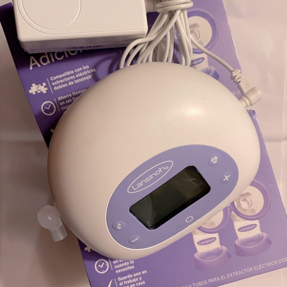 Lansinoh SignaturePro Pump with NWT Replacement Parts